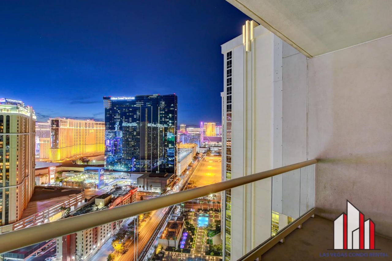 Mgm Signature-29-607 F1 Track & Strip View Balcony لاس فيغاس المظهر الخارجي الصورة