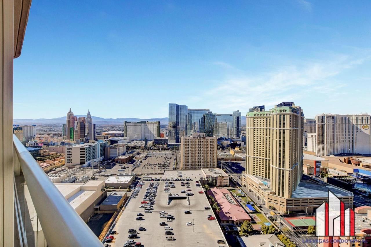 Mgm Signature-29-607 F1 Track & Strip View Balcony لاس فيغاس المظهر الخارجي الصورة