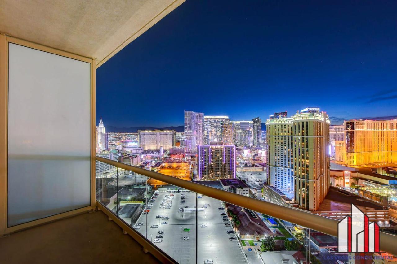 Mgm Signature-29-607 F1 Track & Strip View Balcony لاس فيغاس المظهر الخارجي الصورة