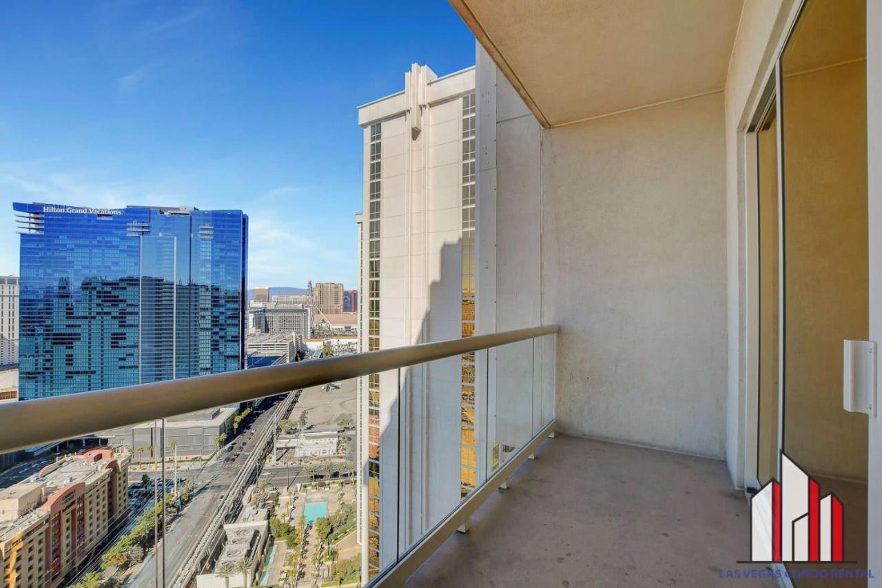 Mgm Signature-29-607 F1 Track & Strip View Balcony لاس فيغاس المظهر الخارجي الصورة