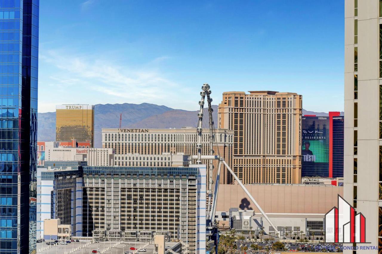 Mgm Signature-29-607 F1 Track & Strip View Balcony لاس فيغاس المظهر الخارجي الصورة